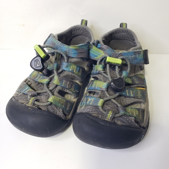 Keen Newport H2 Waterproof Sandals #1016271 Magnet/Blue Danube | Size 9 - Picture 1 of 8